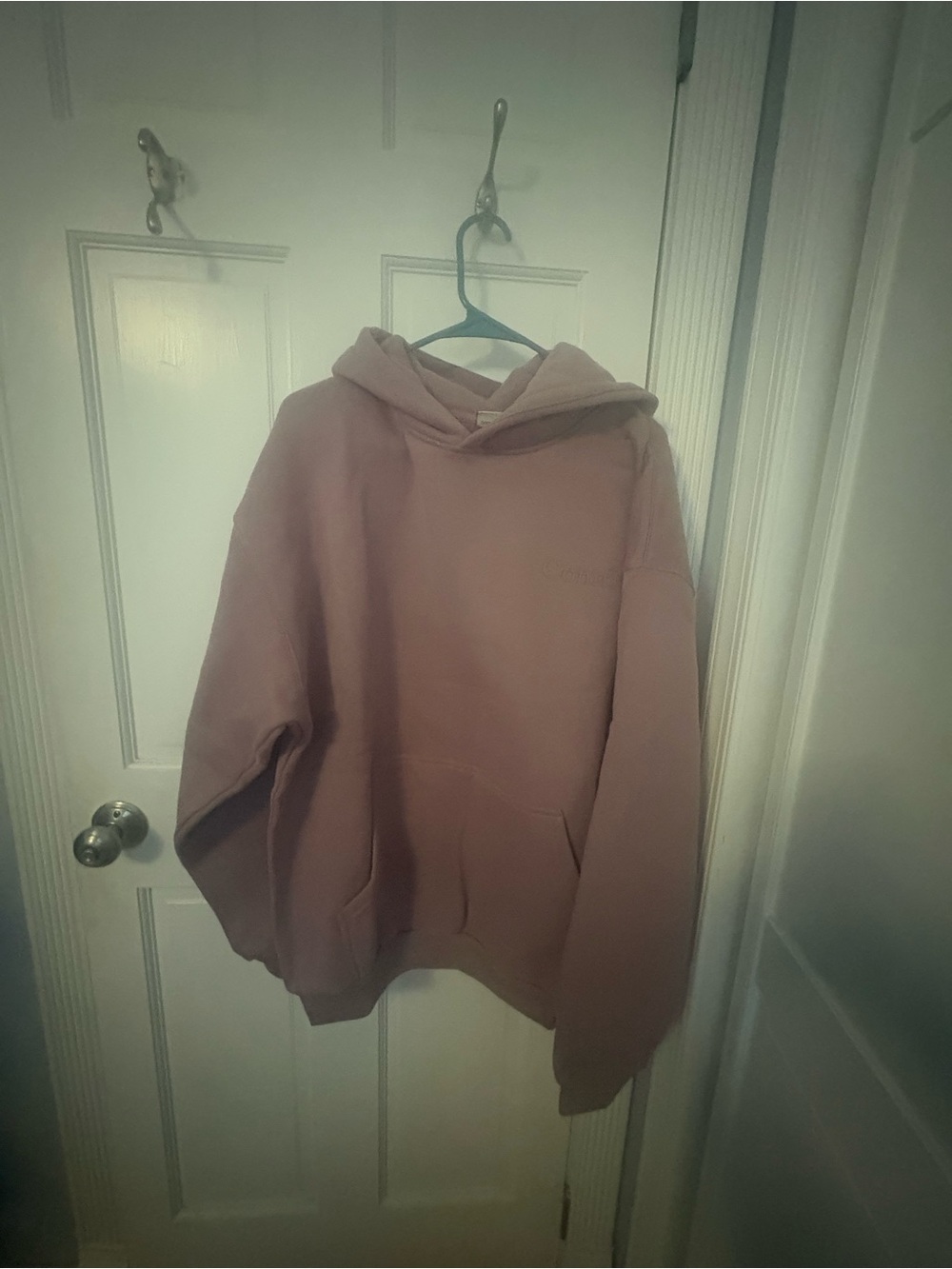 Women's Oversized Mauve Hoodie Sweatshirt